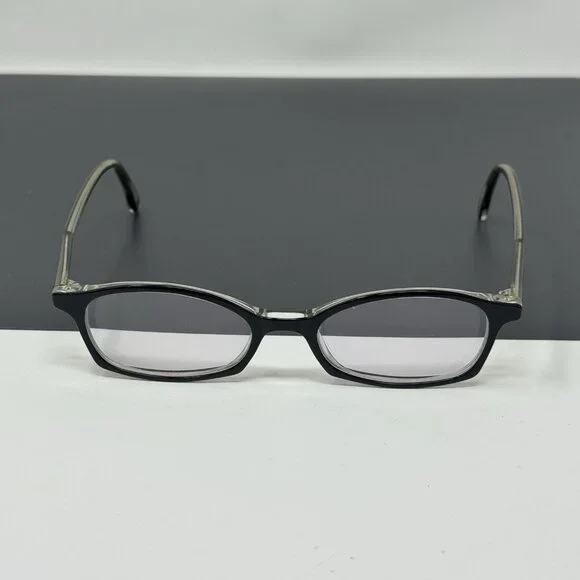 Modo MOD. 433 658 Black Clear Eyeglasses Frames 46-17 143 Italy Designer - Picture 2 of 14